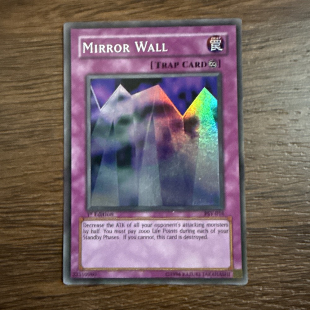 Yu-Gi-Oh! Mirror Wall PSV-016 1st‎ Edition Super Rare
